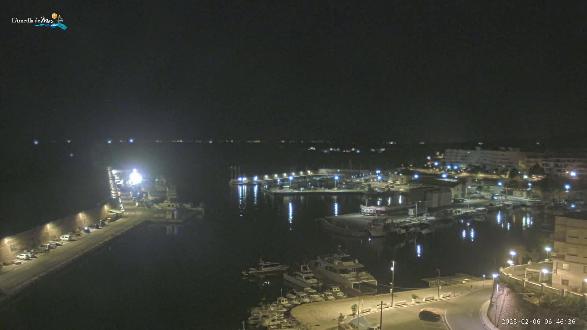L'Ametlla de Mar Harbor Live Cam -T arragona, Catalonia, Spain