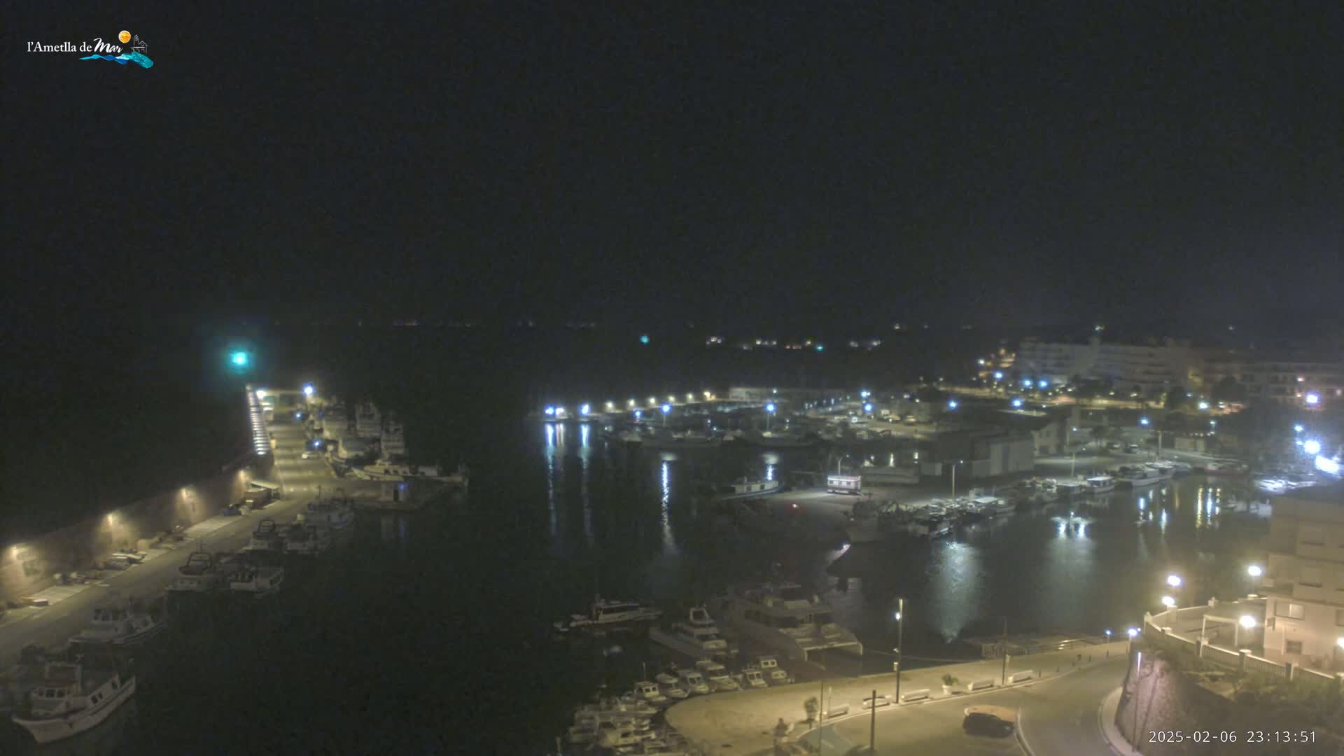 L'Ametlla de Mar Harbor Live Cam -T arragona, Catalonia, Spain