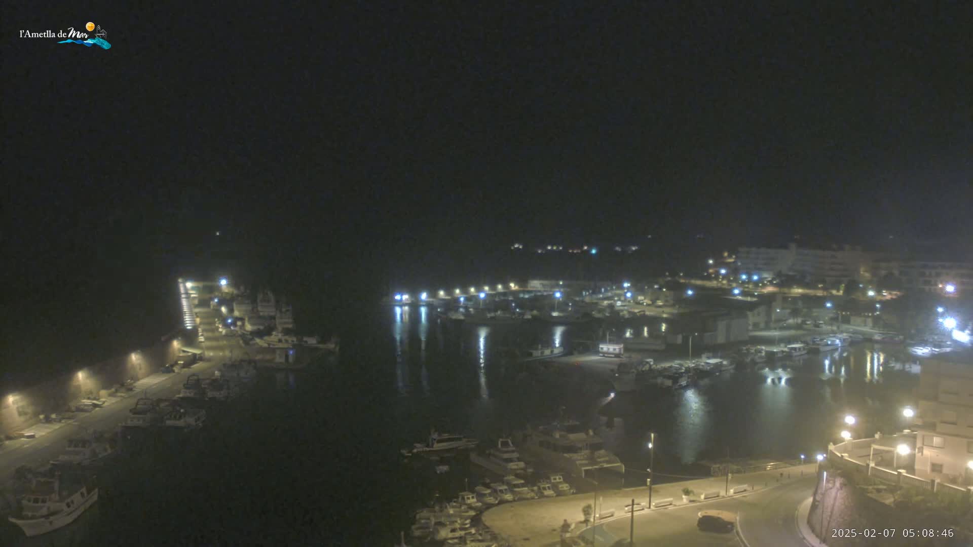 L'Ametlla de Mar Harbor Live Cam -T arragona, Catalonia, Spain