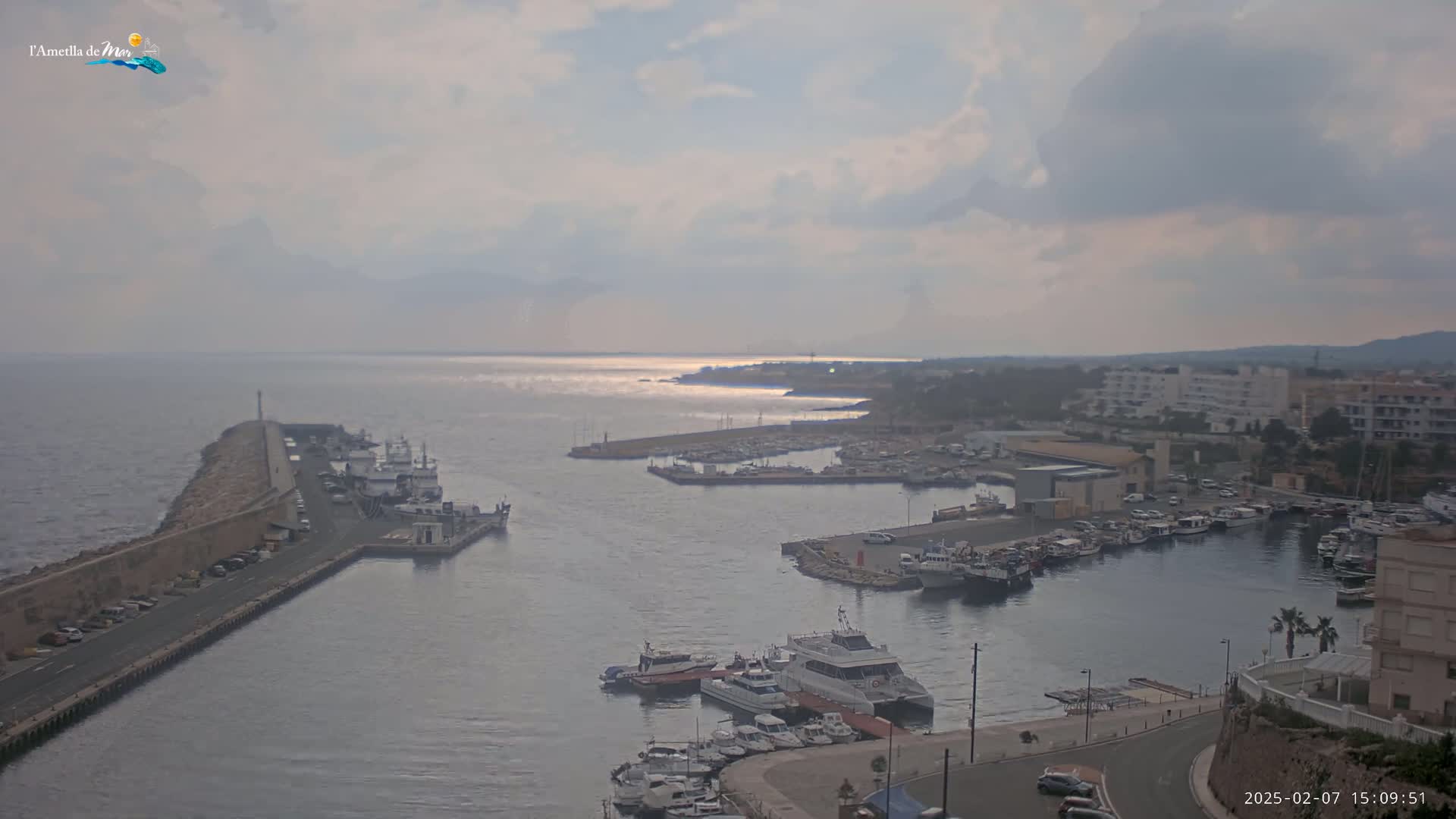 L'Ametlla de Mar Harbor Live Cam -T arragona, Catalonia, Spain