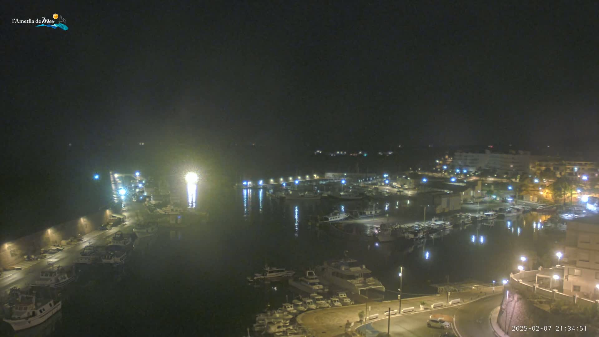 L'Ametlla de Mar Harbor Live Cam -T arragona, Catalonia, Spain
