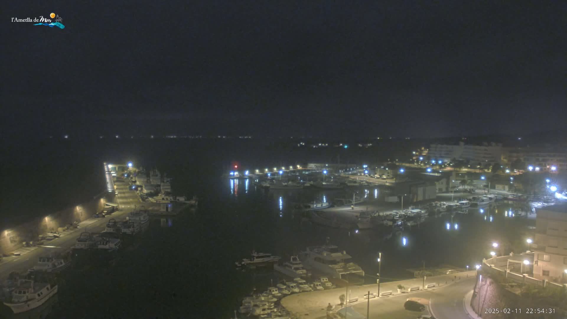 L'Ametlla de Mar Harbor Live Cam -T arragona, Catalonia, Spain