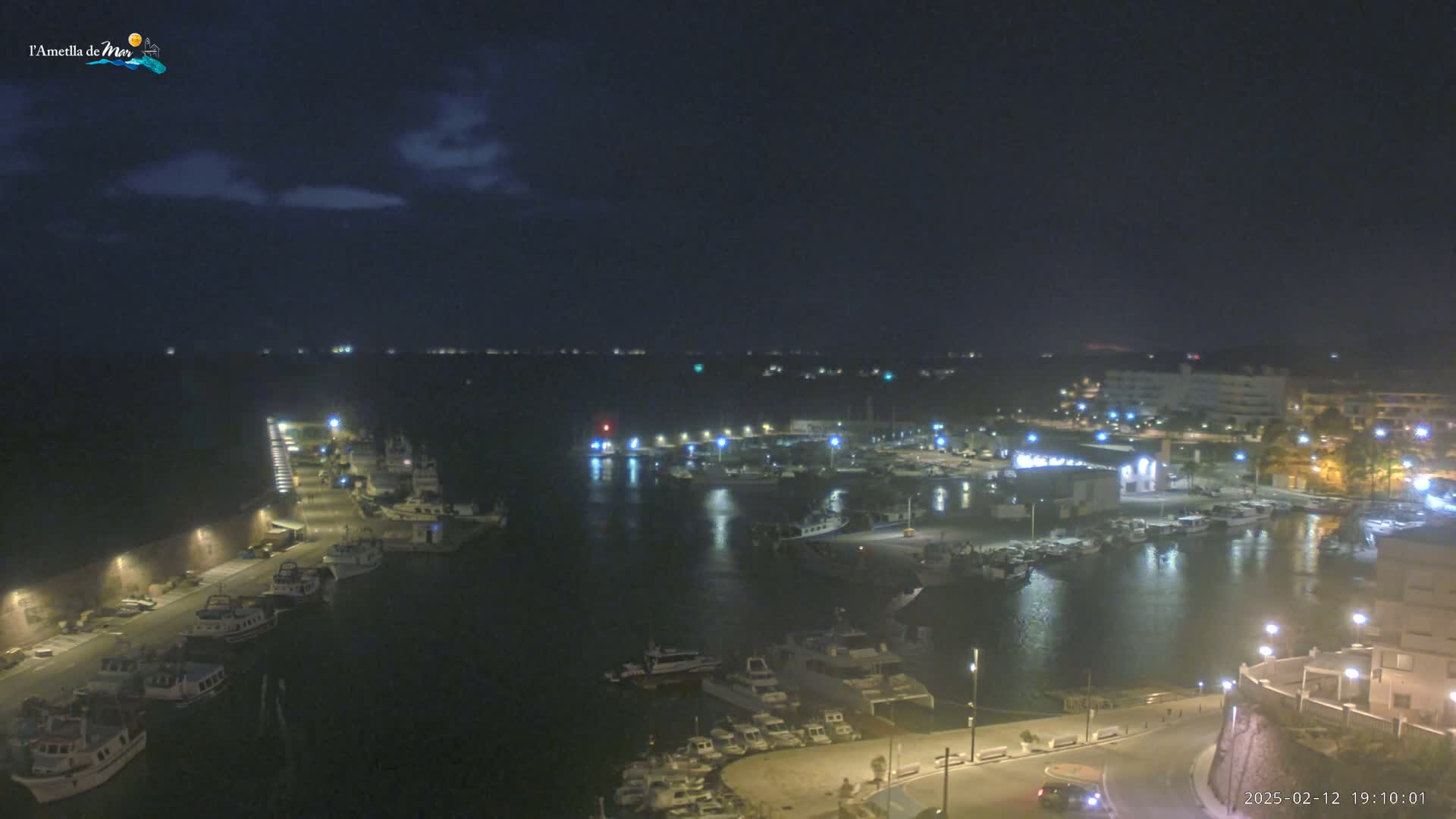 L'Ametlla de Mar Harbor Live Cam -T arragona, Catalonia, Spain