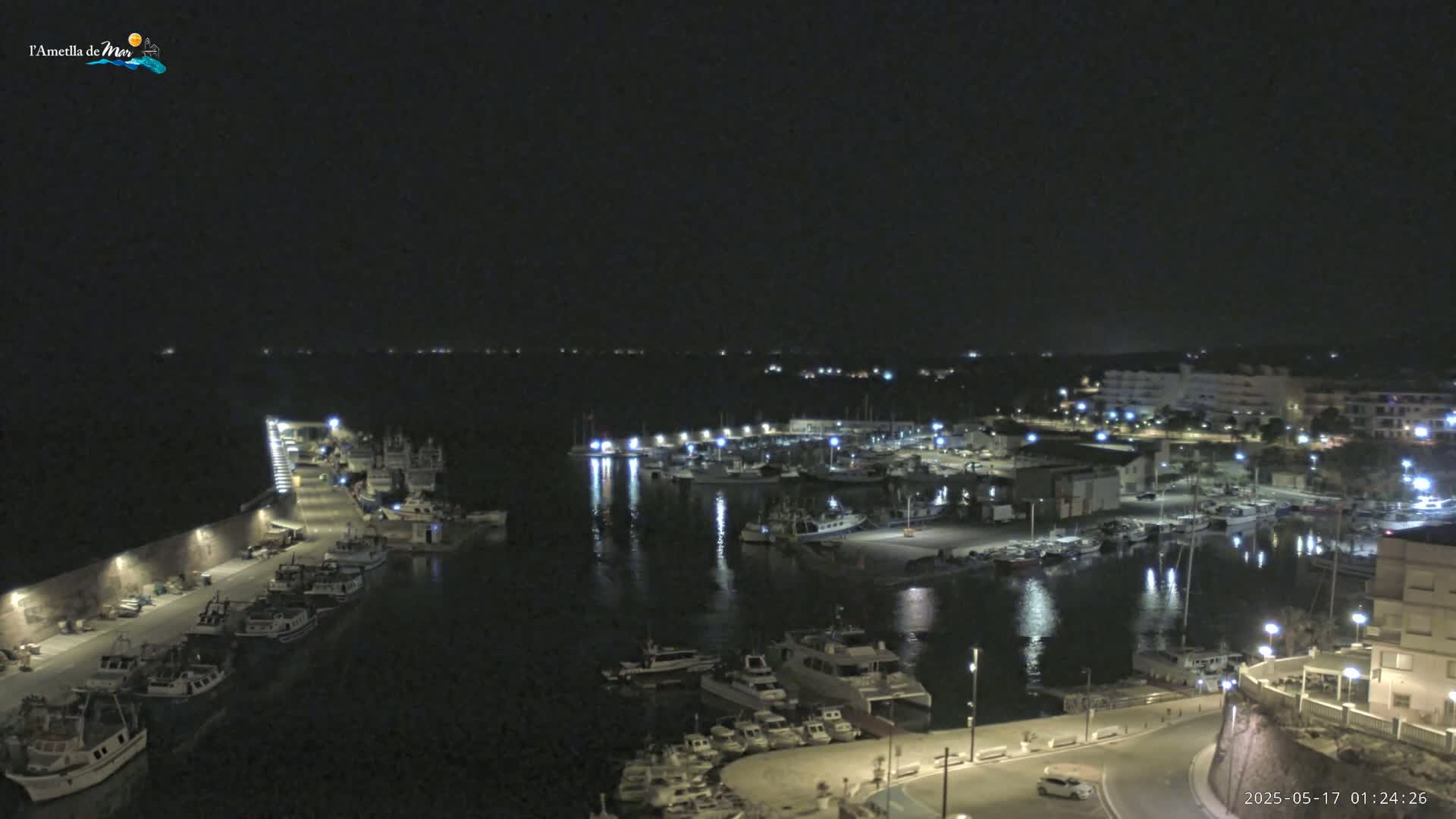 L'Ametlla de Mar Harbor Live Cam -T arragona, Catalonia, Spain