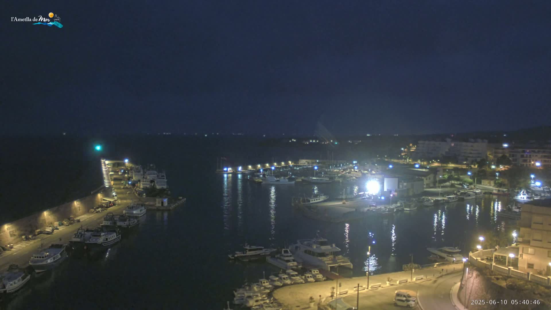 L'Ametlla de Mar Harbor Live Cam -T arragona, Catalonia, Spain