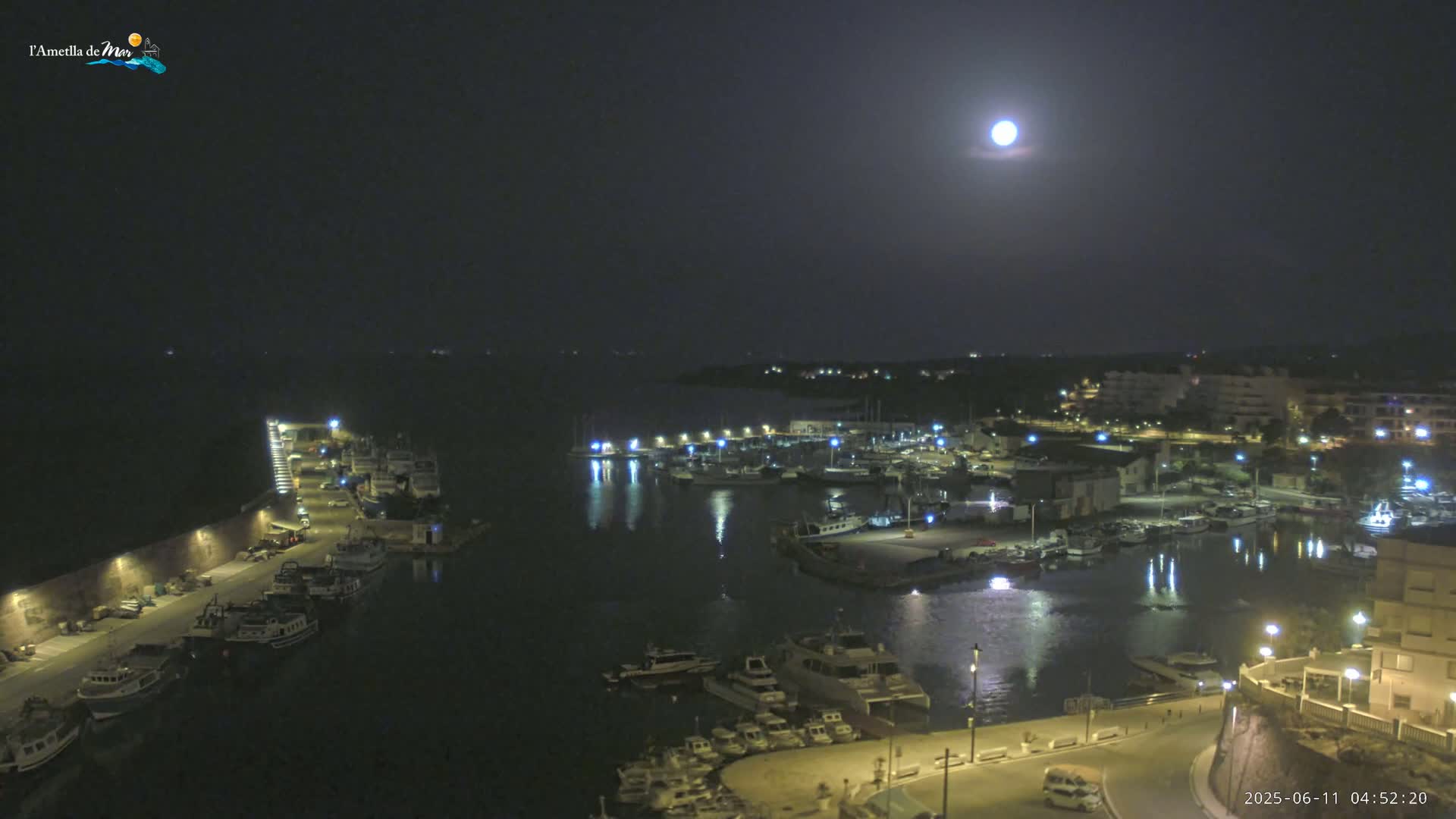 L'Ametlla de Mar Harbor Live Cam -T arragona, Catalonia, Spain