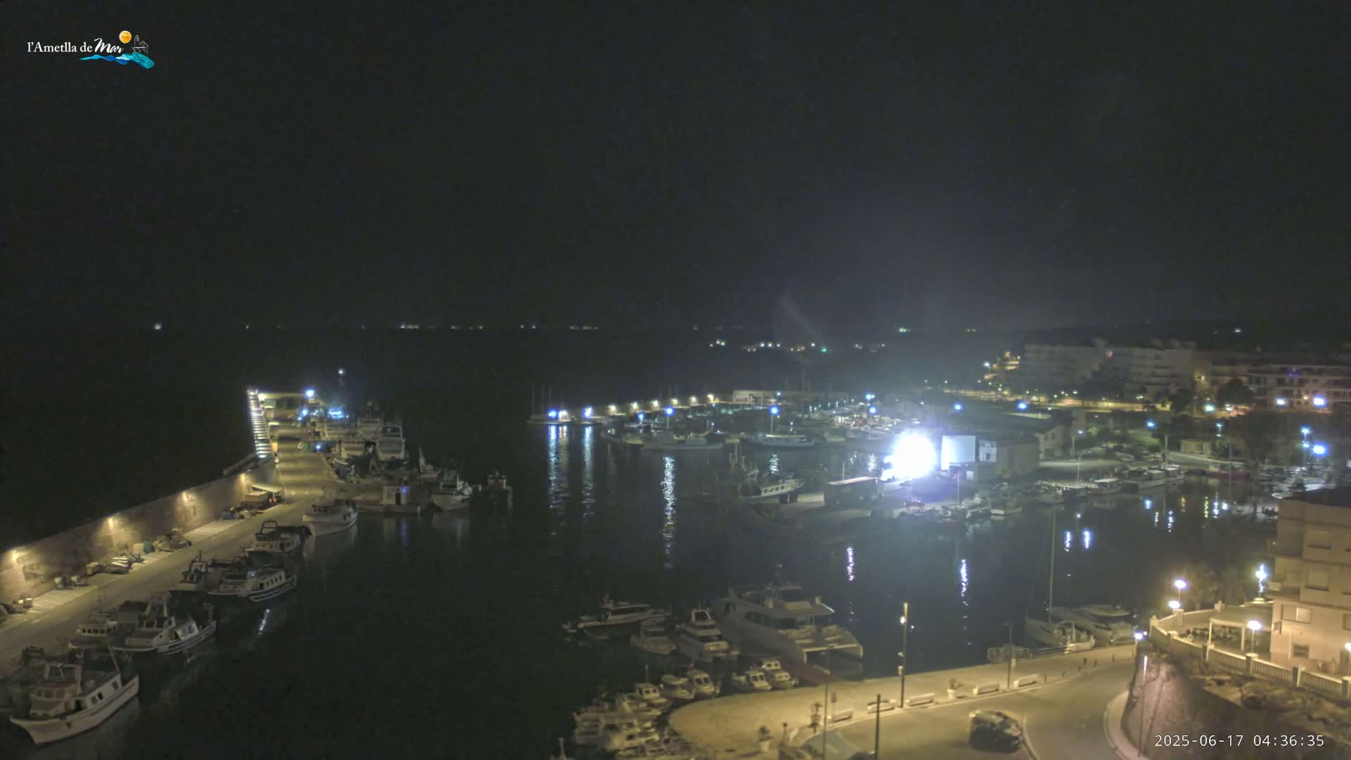 L'Ametlla de Mar Harbor Live Cam -T arragona, Catalonia, Spain