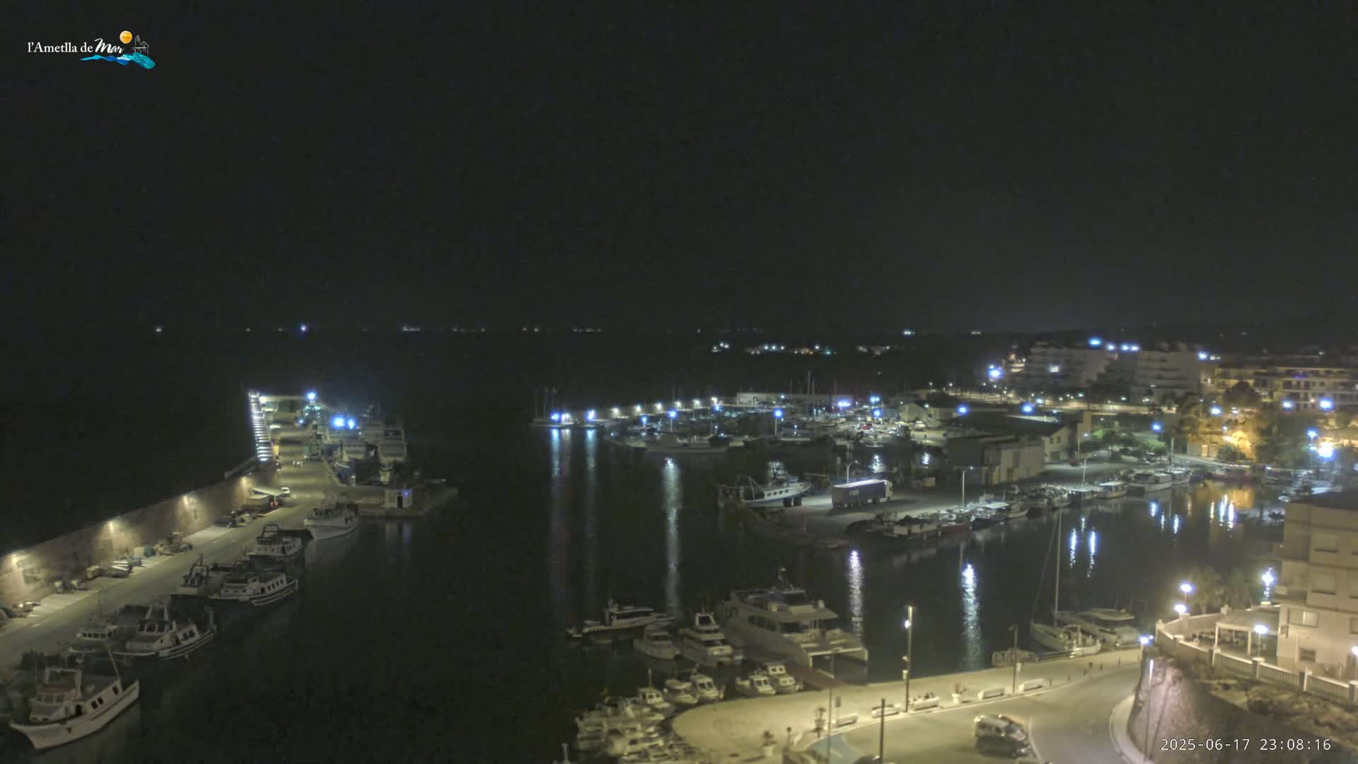 L'Ametlla de Mar Harbor Live Cam -T arragona, Catalonia, Spain