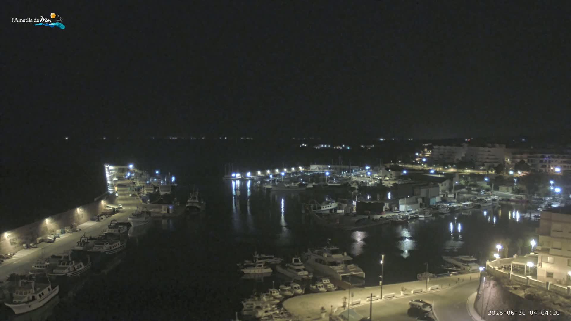 L'Ametlla de Mar Harbor Live Cam -T arragona, Catalonia, Spain