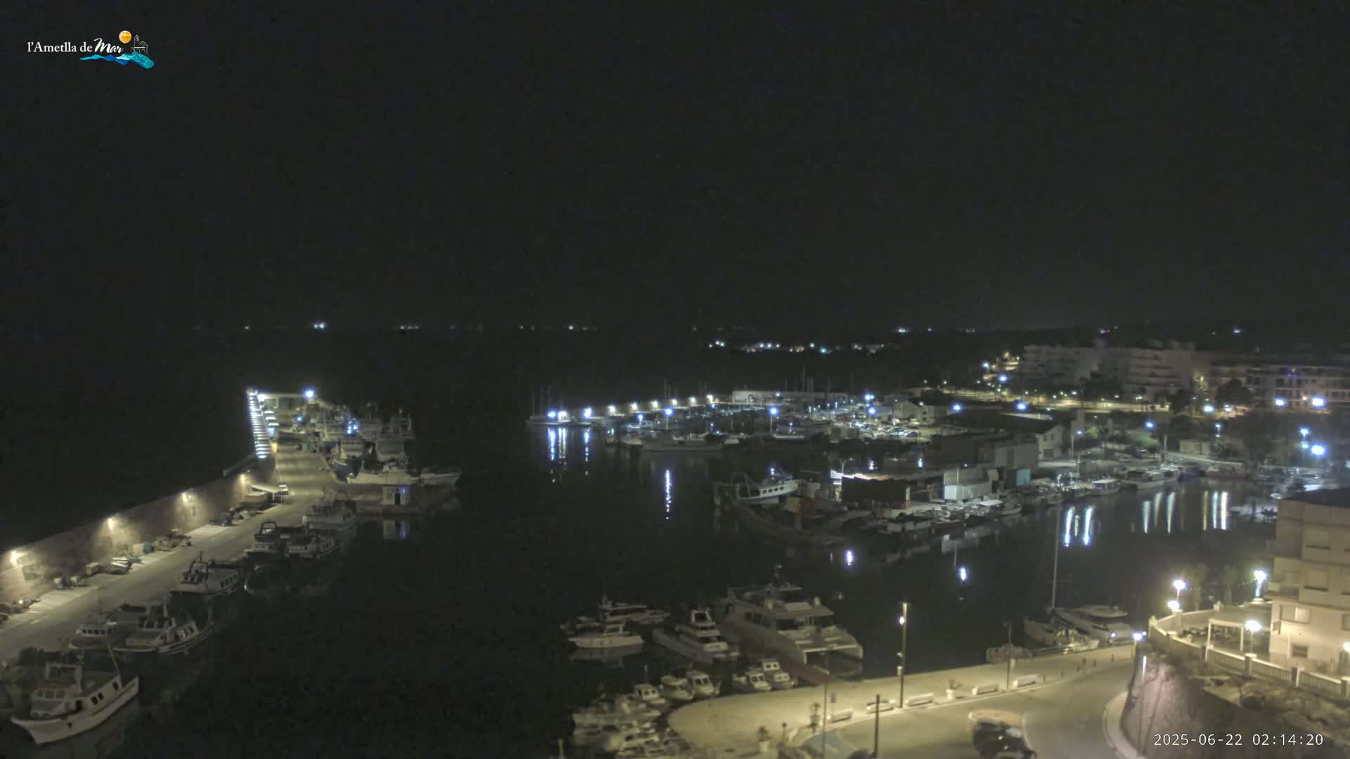 L'Ametlla de Mar Harbor Live Cam -T arragona, Catalonia, Spain