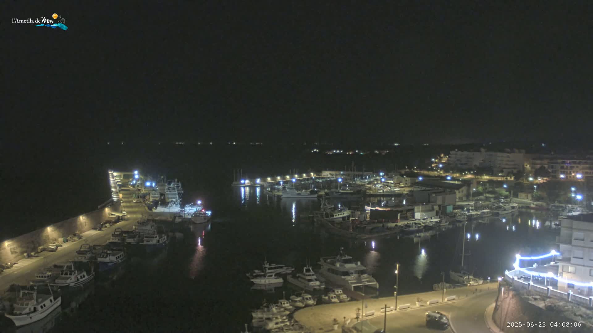 L'Ametlla de Mar Harbor Live Cam -T arragona, Catalonia, Spain