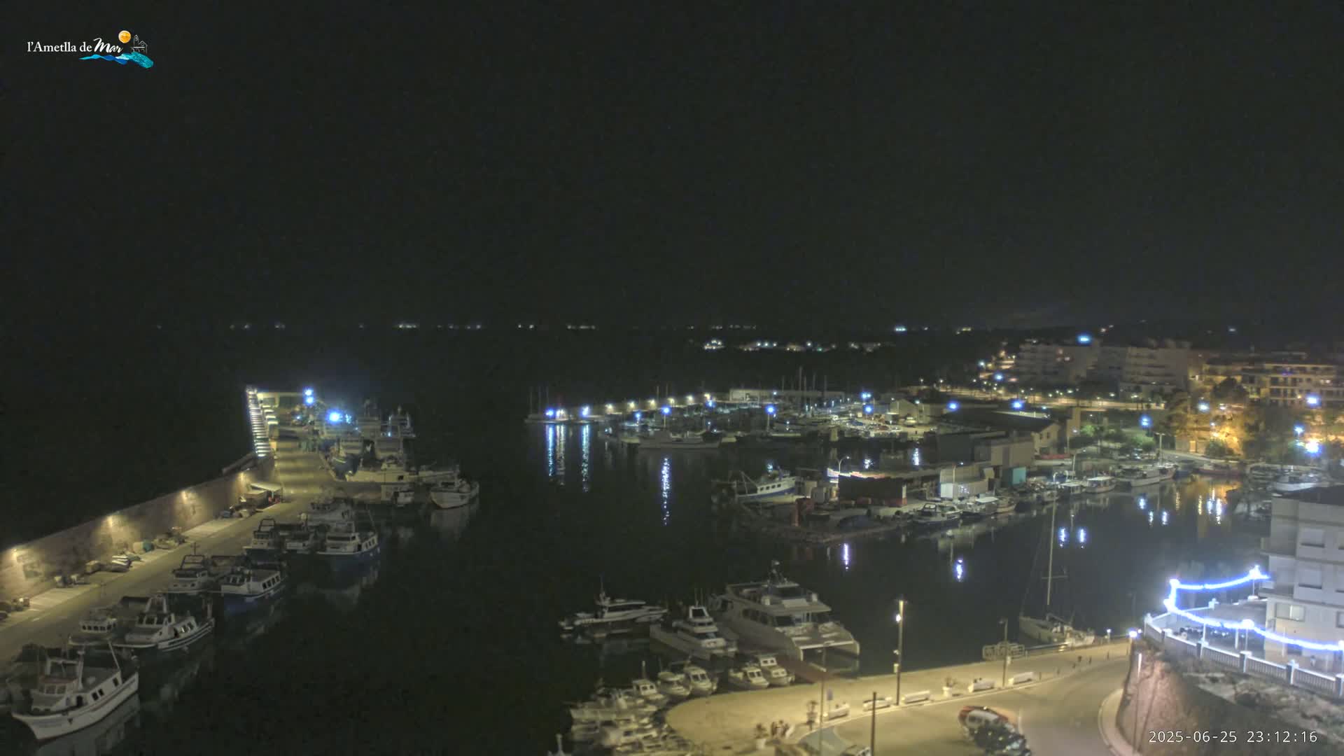 L'Ametlla de Mar Harbor Live Cam -T arragona, Catalonia, Spain