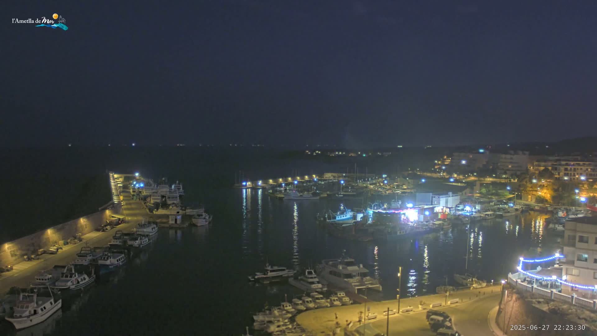 L'Ametlla de Mar Harbor Live Cam -T arragona, Catalonia, Spain