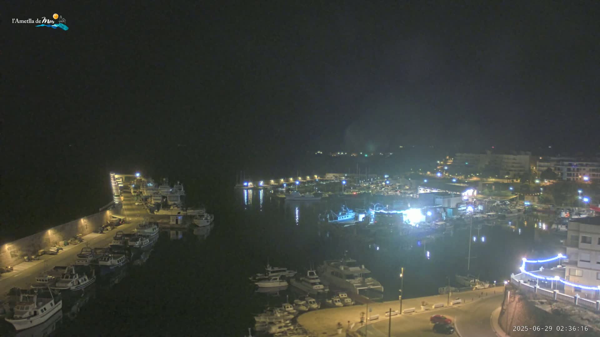 L'Ametlla de Mar Harbor Live Cam -T arragona, Catalonia, Spain