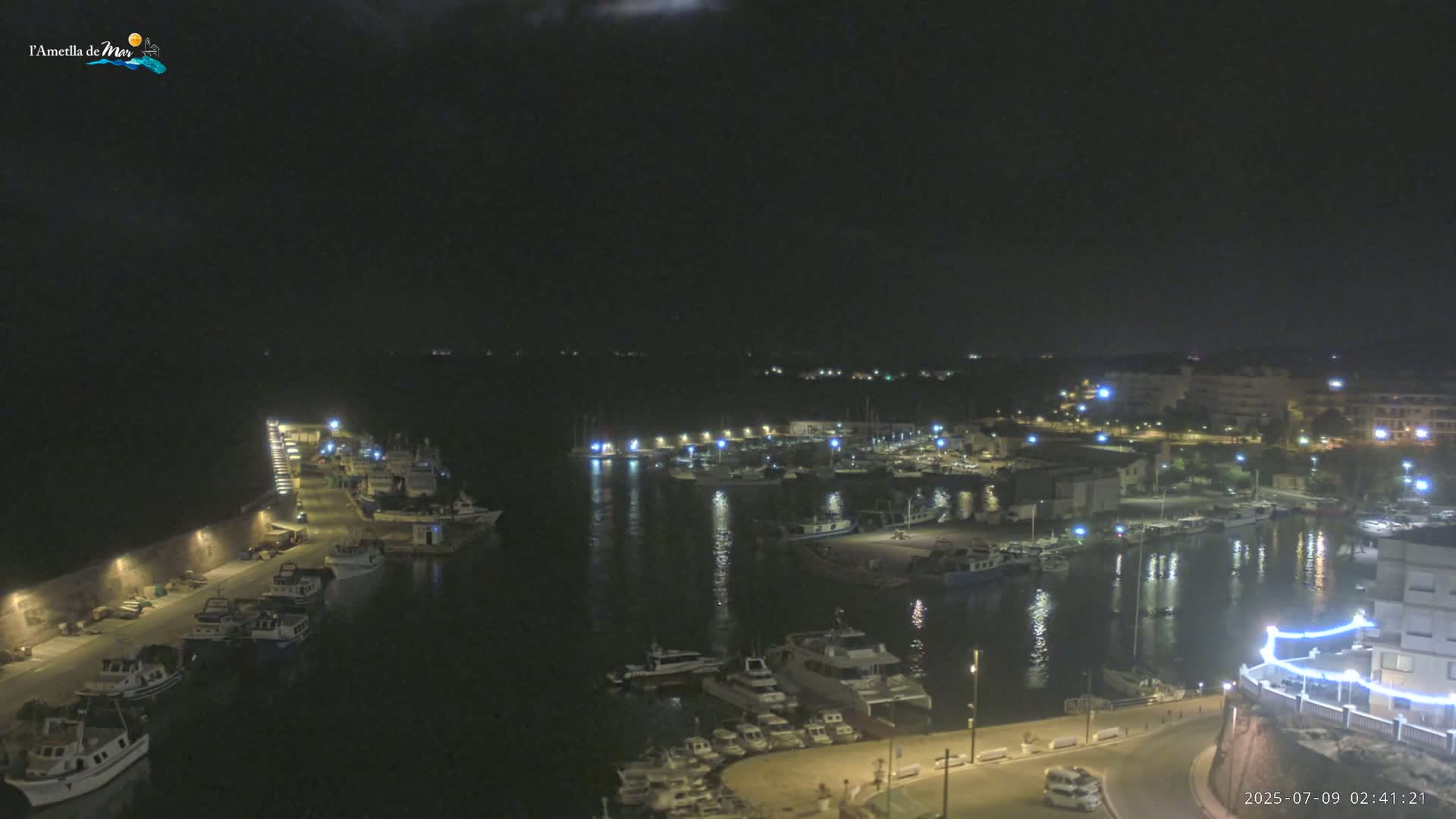 L'Ametlla de Mar Harbor Live Cam -T arragona, Catalonia, Spain