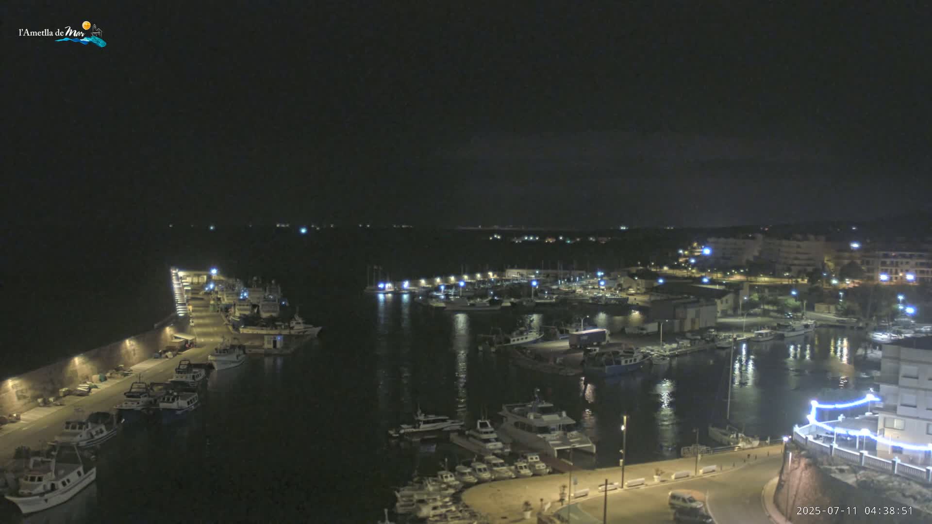 L'Ametlla de Mar Harbor Live Cam -T arragona, Catalonia, Spain