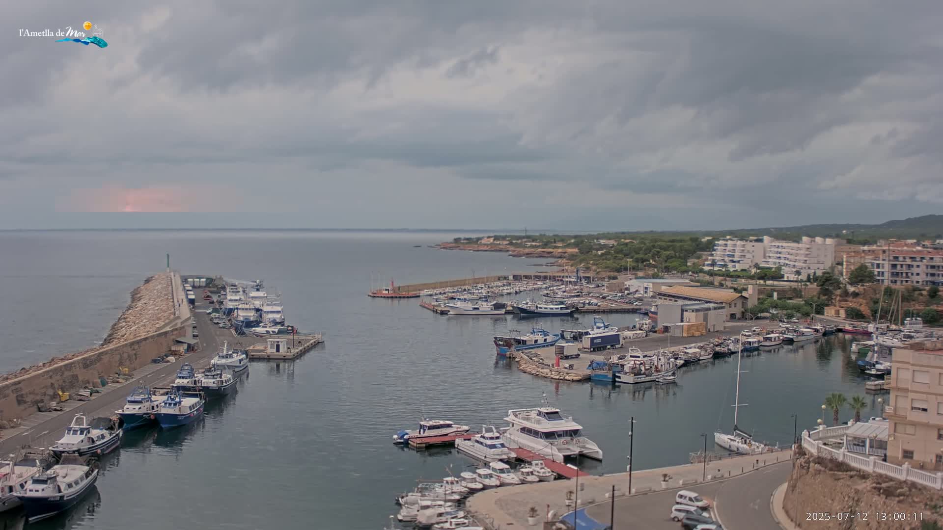 L'Ametlla de Mar Harbor Live Cam -T arragona, Catalonia, Spain
