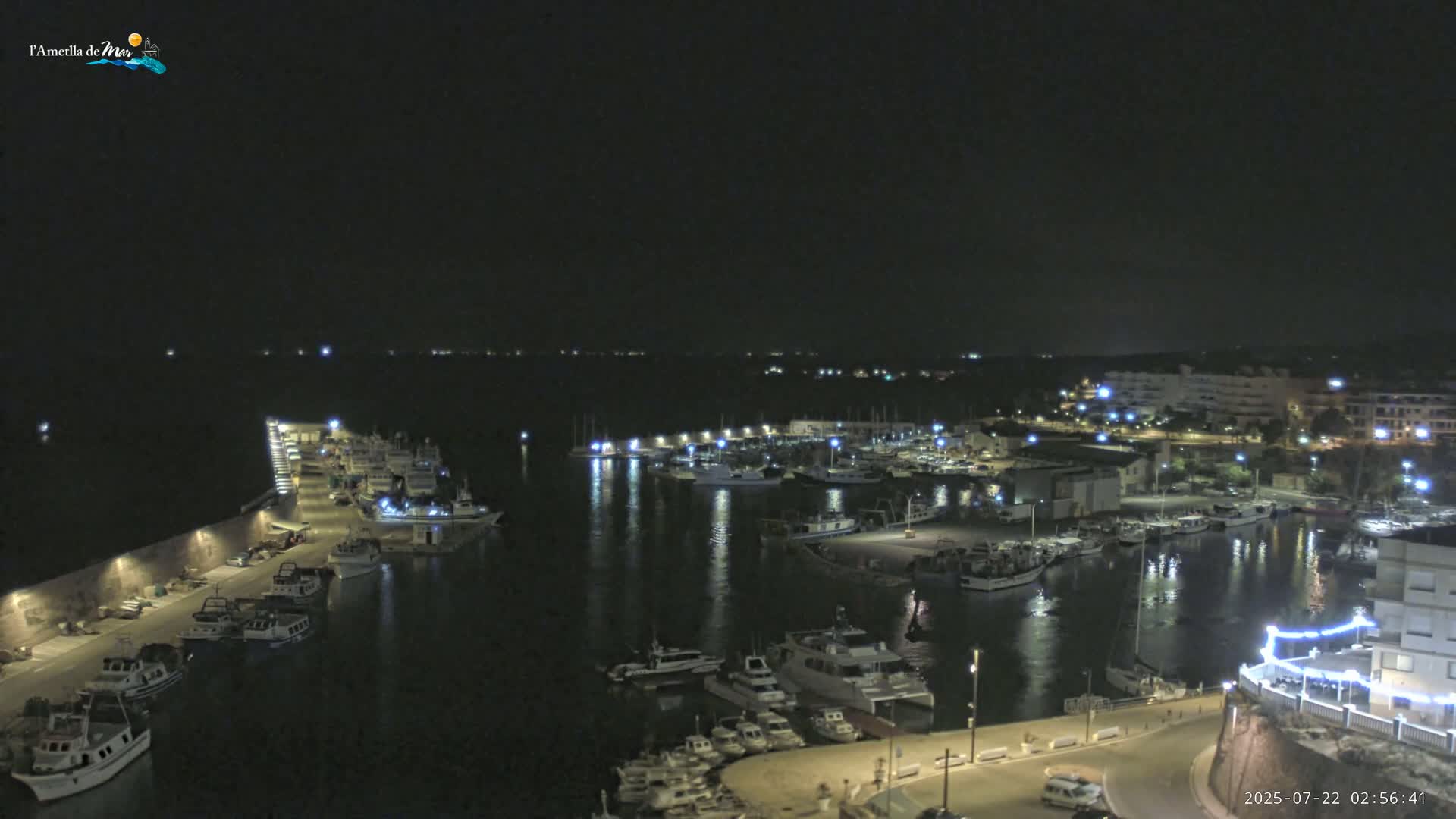 L'Ametlla de Mar Harbor Live Cam -T arragona, Catalonia, Spain