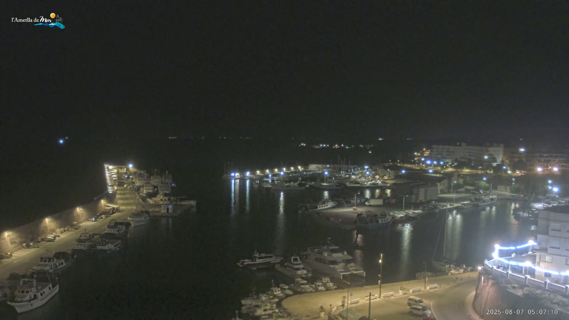 L'Ametlla de Mar Harbor Live Cam -T arragona, Catalonia, Spain