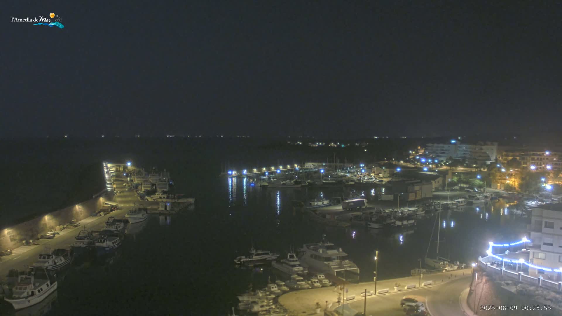 L'Ametlla de Mar Harbor Live Cam -T arragona, Catalonia, Spain