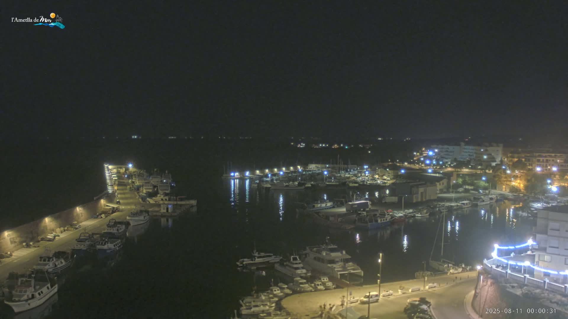L'Ametlla de Mar Harbor Live Cam -T arragona, Catalonia, Spain