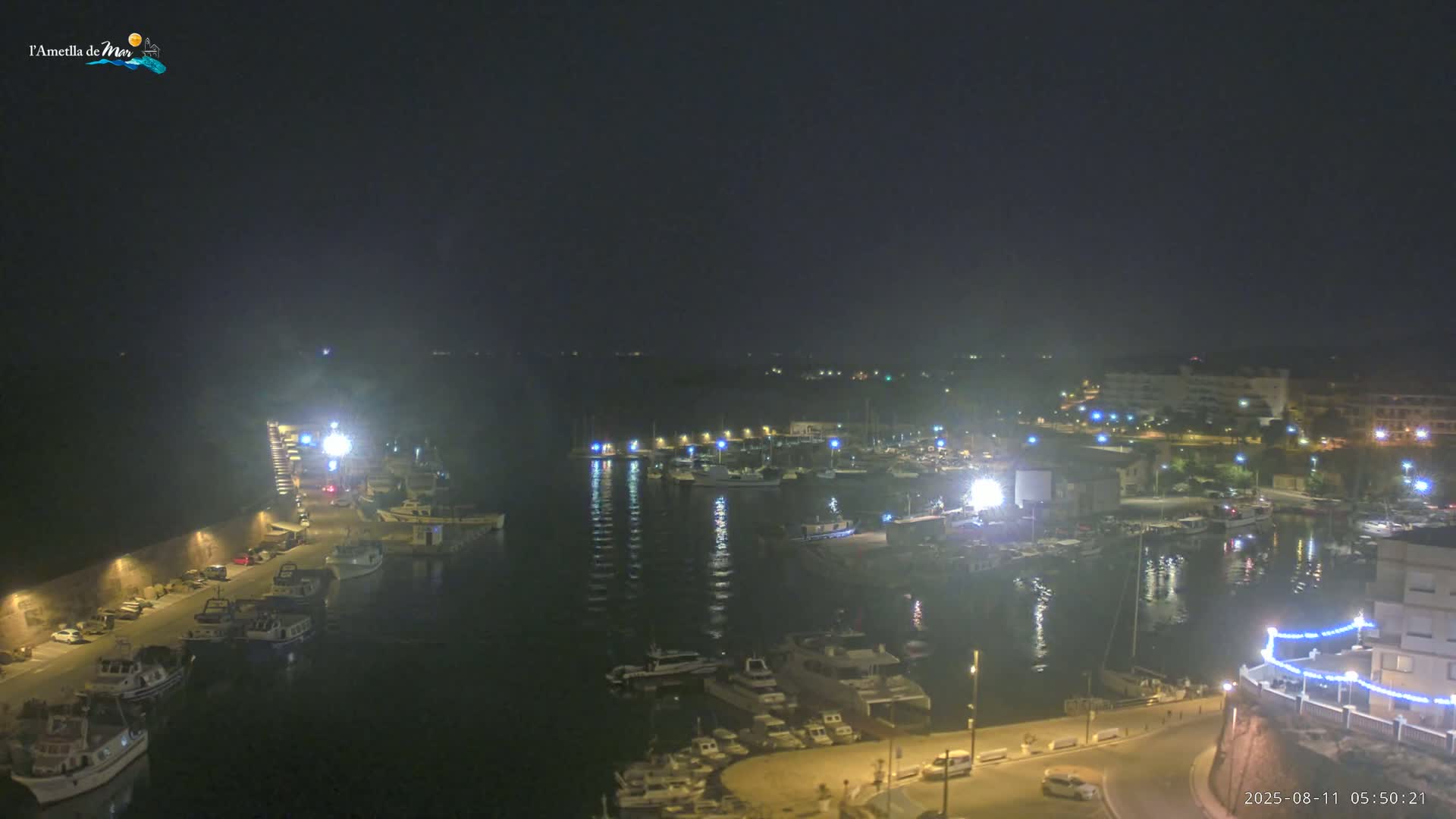L'Ametlla de Mar Harbor Live Cam -T arragona, Catalonia, Spain