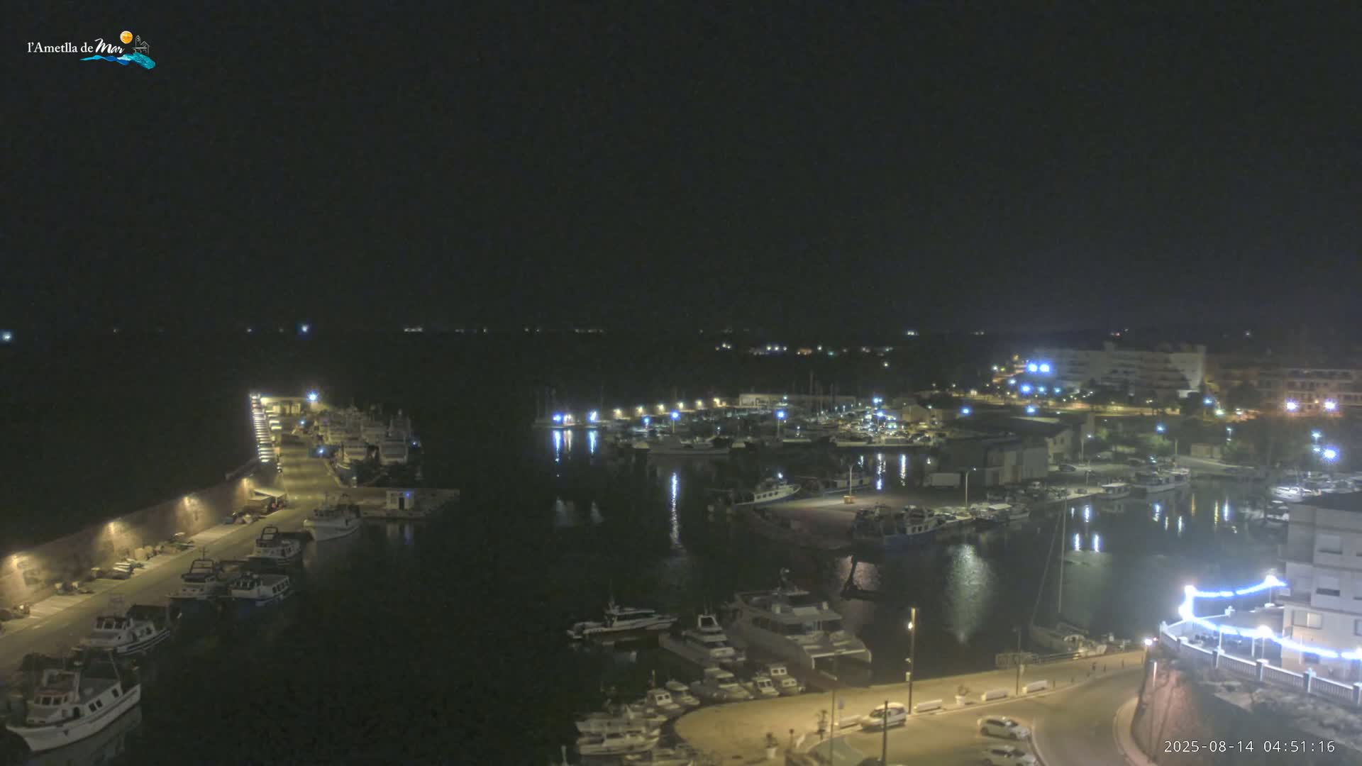 L'Ametlla de Mar Harbor Live Cam -T arragona, Catalonia, Spain