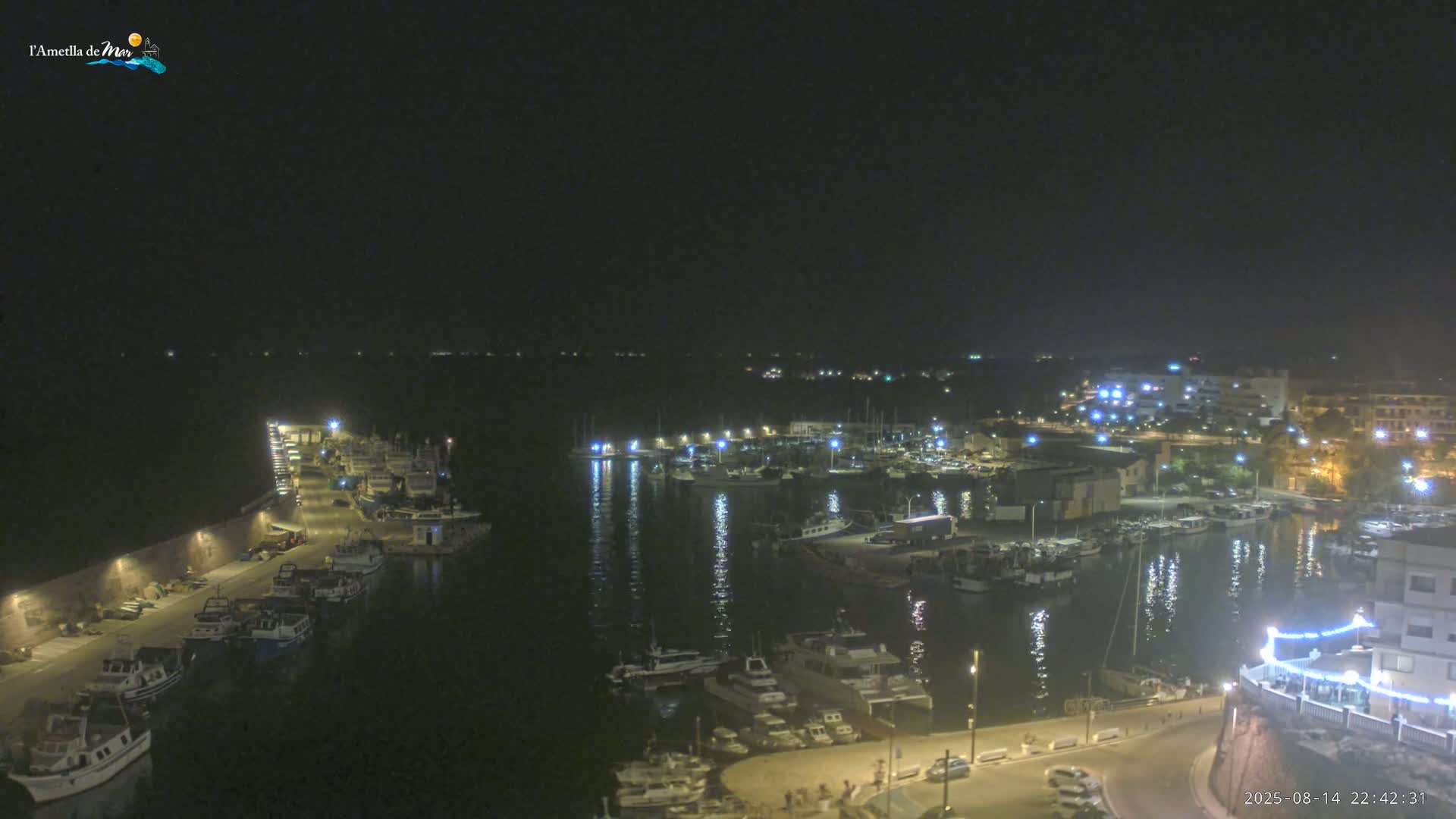 L'Ametlla de Mar Harbor Live Cam -T arragona, Catalonia, Spain