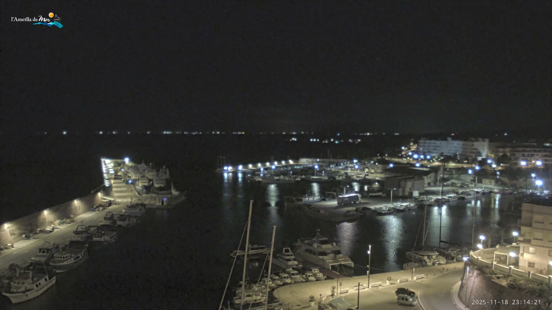 L'Ametlla de Mar Harbor Live Cam -T arragona, Catalonia, Spain