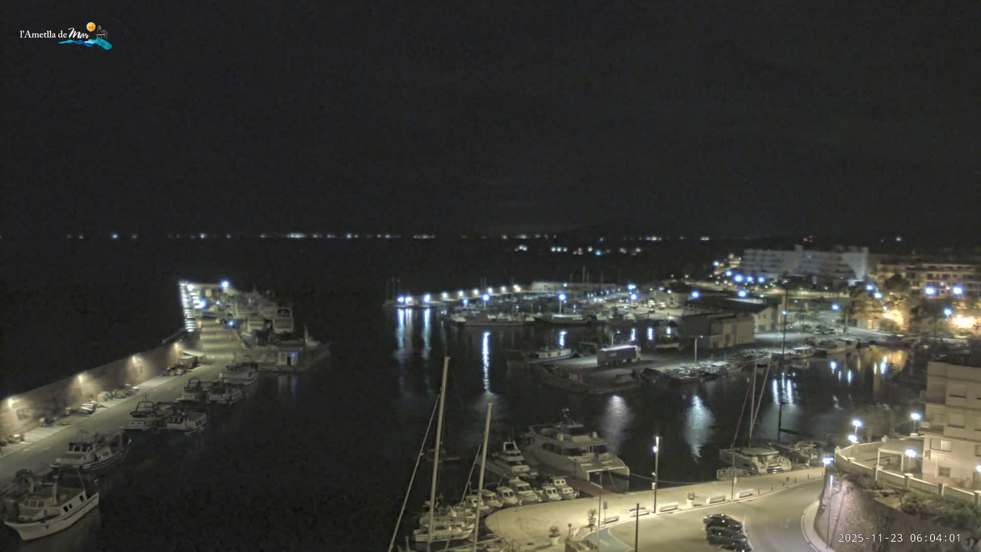 L'Ametlla de Mar Harbor Live Cam -T arragona, Catalonia, Spain
