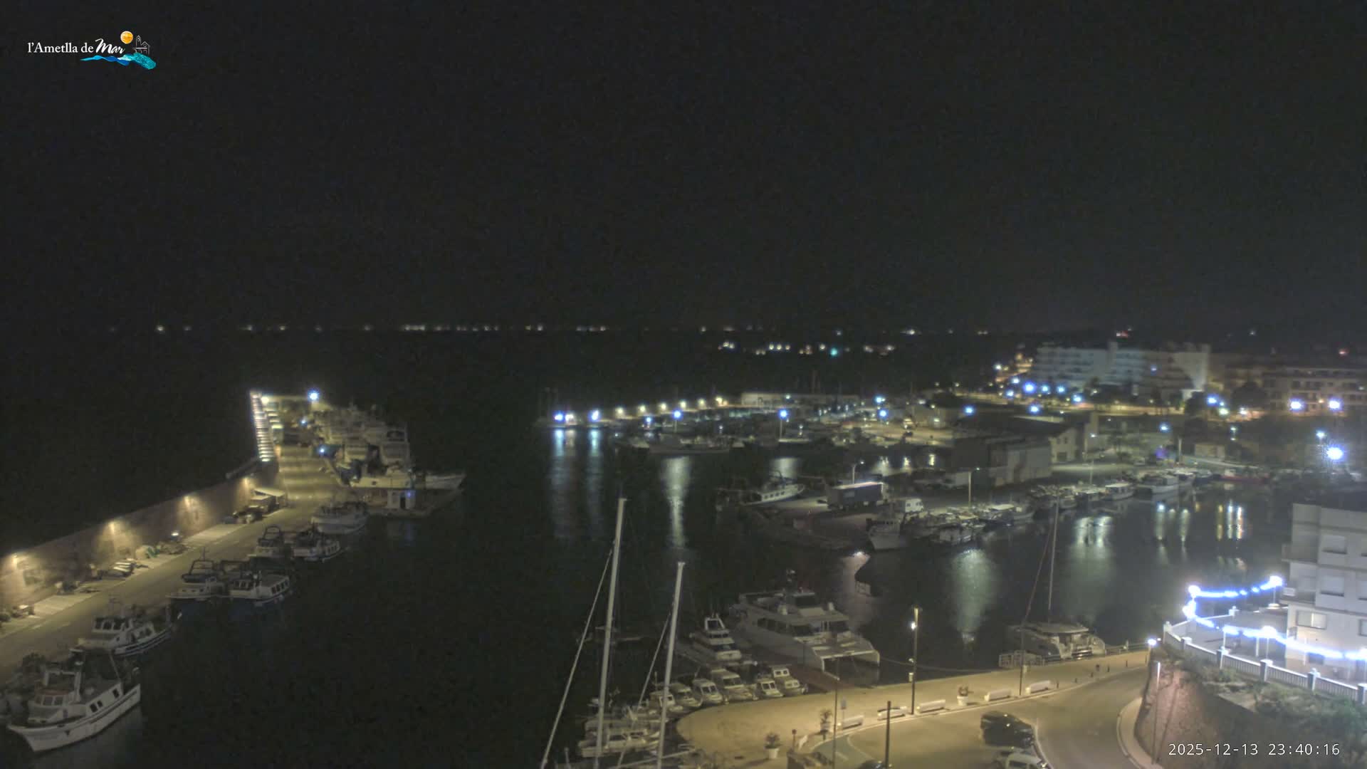 L'Ametlla de Mar Harbor Live Cam -T arragona, Catalonia, Spain