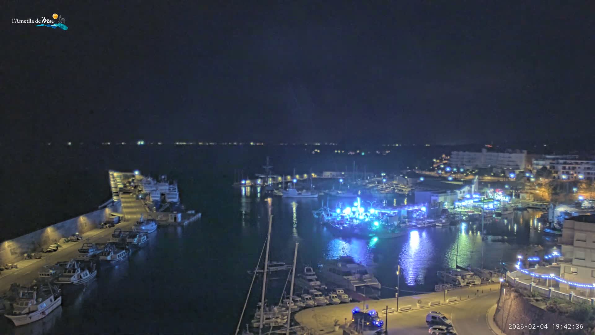 L'Ametlla de Mar Harbor Live Cam -T arragona, Catalonia, Spain