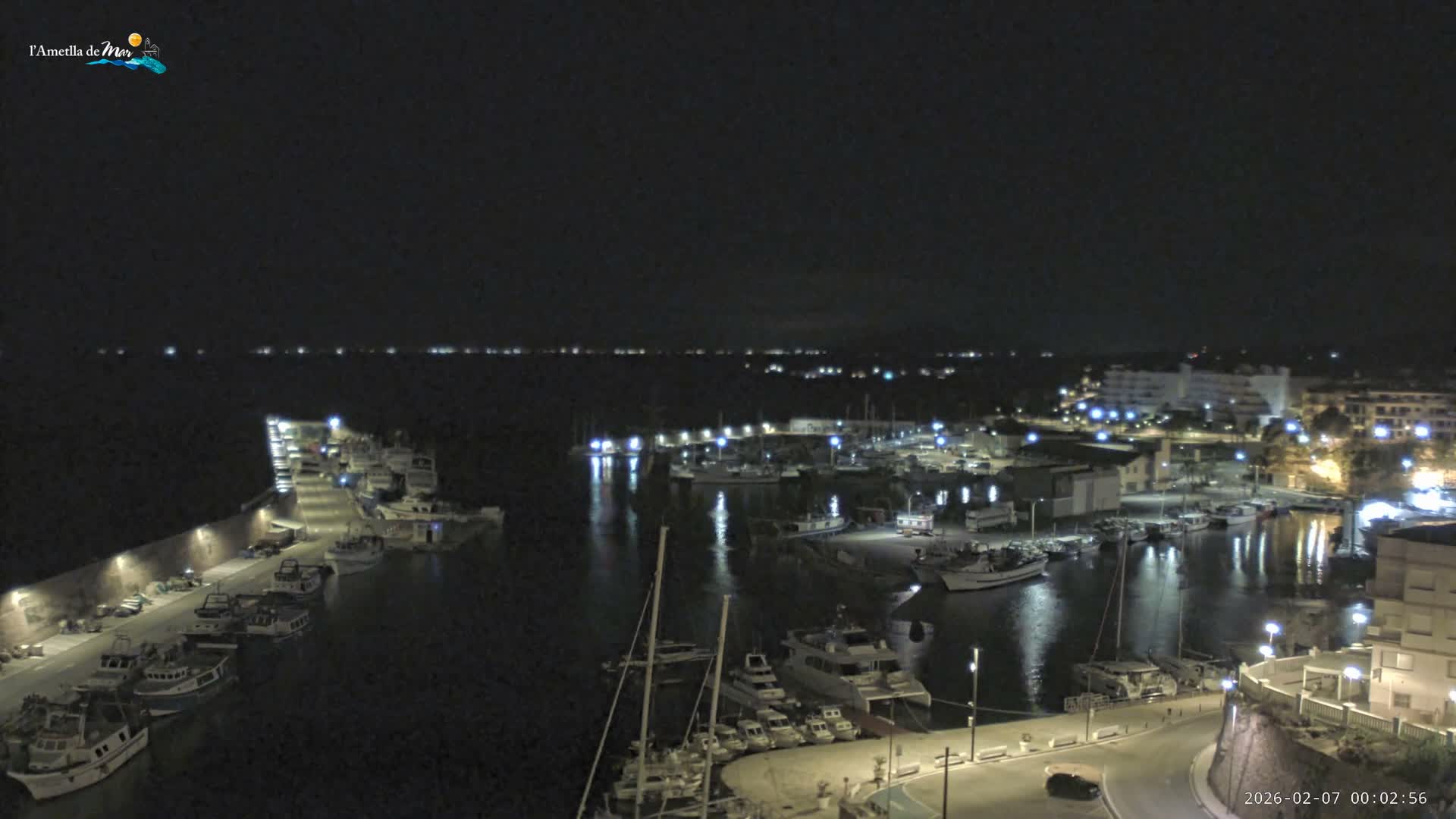 L'Ametlla de Mar Harbor Live Cam -T arragona, Catalonia, Spain