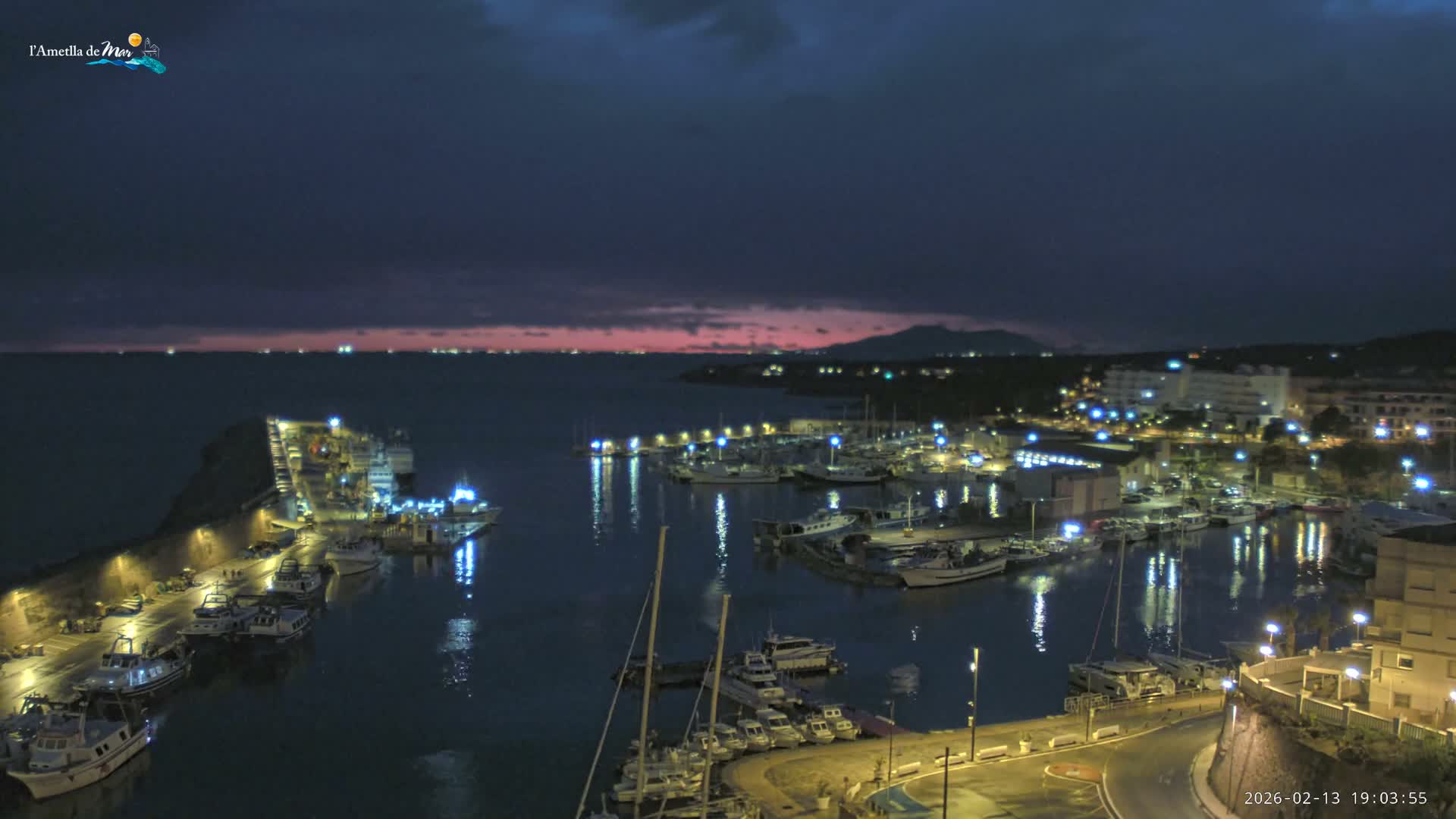 L'Ametlla de Mar Harbor Live Cam -T arragona, Catalonia, Spain