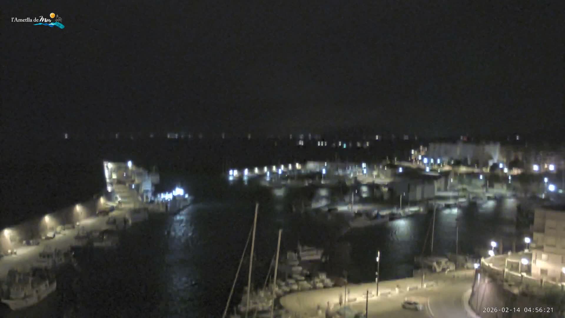 L'Ametlla de Mar Harbor Live Cam -T arragona, Catalonia, Spain