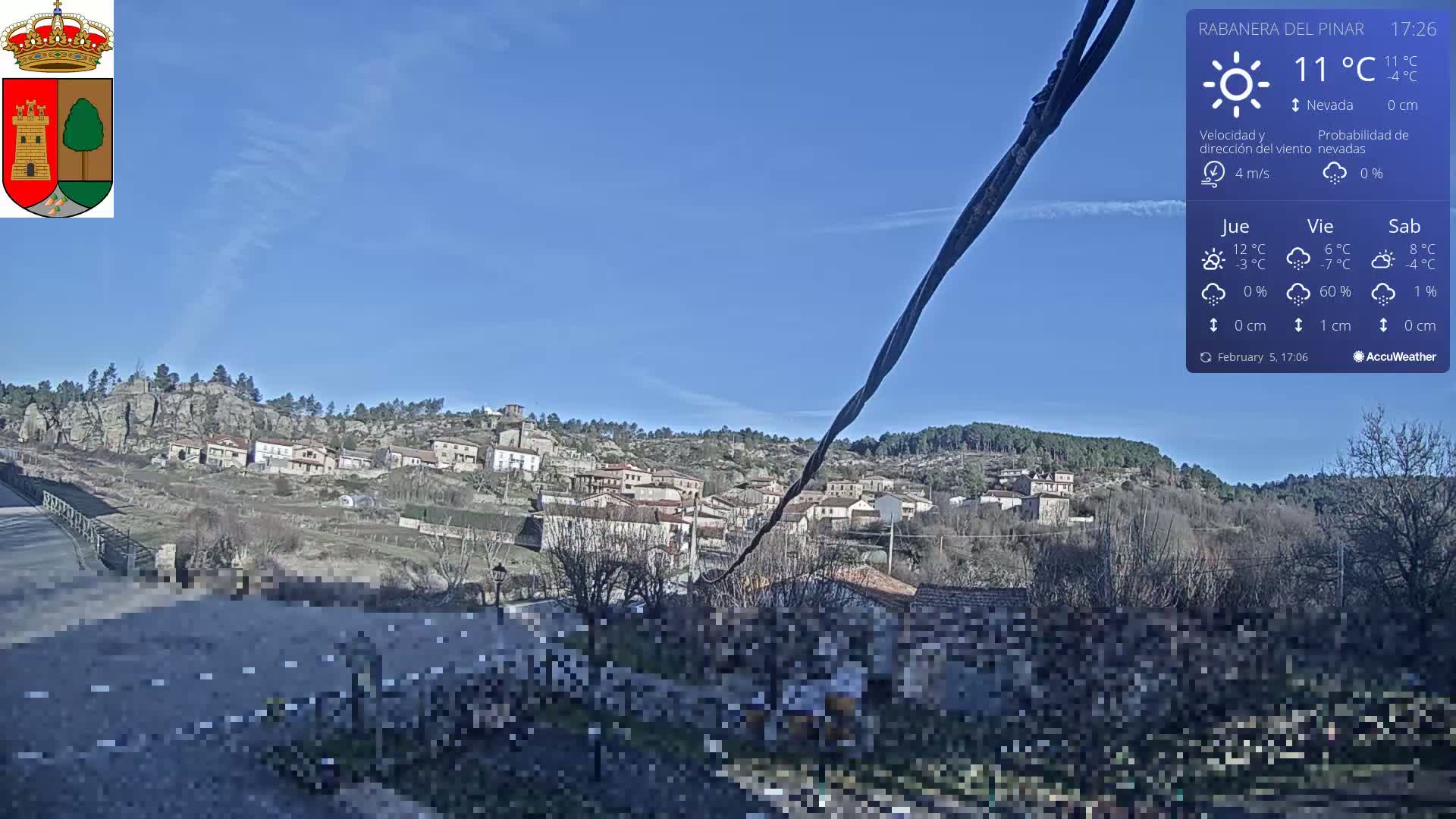 Rabanera del Pinar Village Live Cam - Burgos, Castile&Leon, Spain