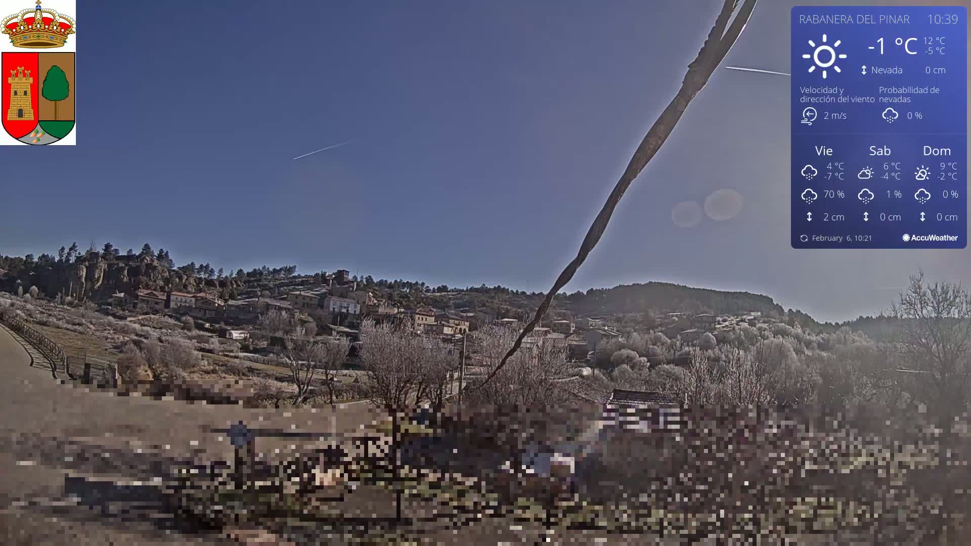 Rabanera del Pinar Village Live Cam - Burgos, Castile&Leon, Spain