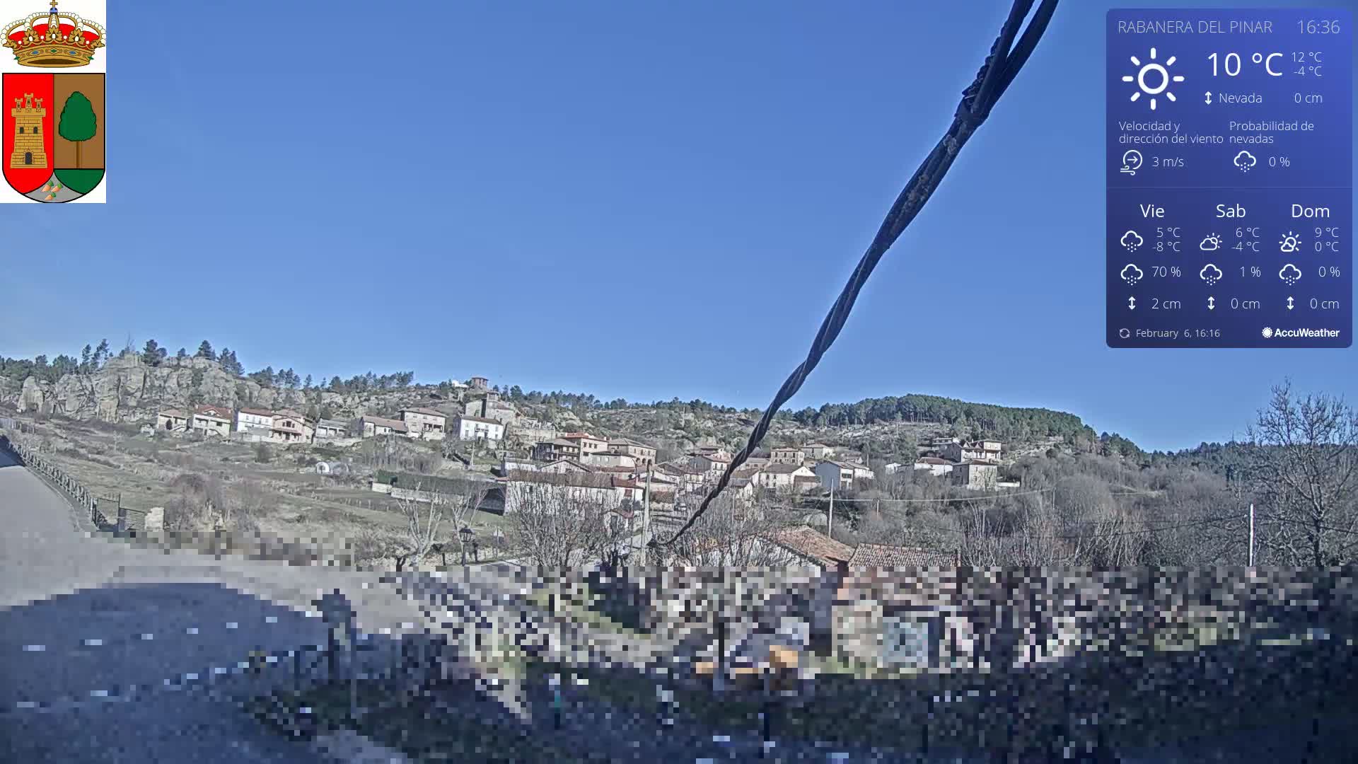 Rabanera del Pinar Village Live Cam - Burgos, Castile&Leon, Spain