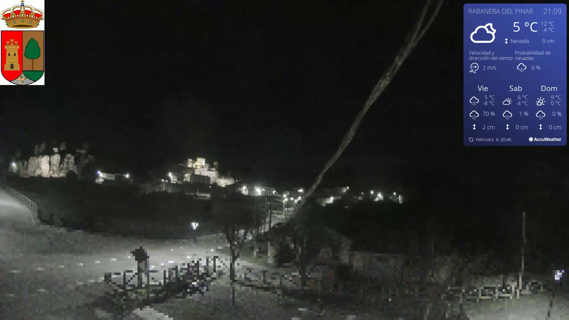 Rabanera del Pinar Village Live Cam - Burgos, Castile&Leon, Spain