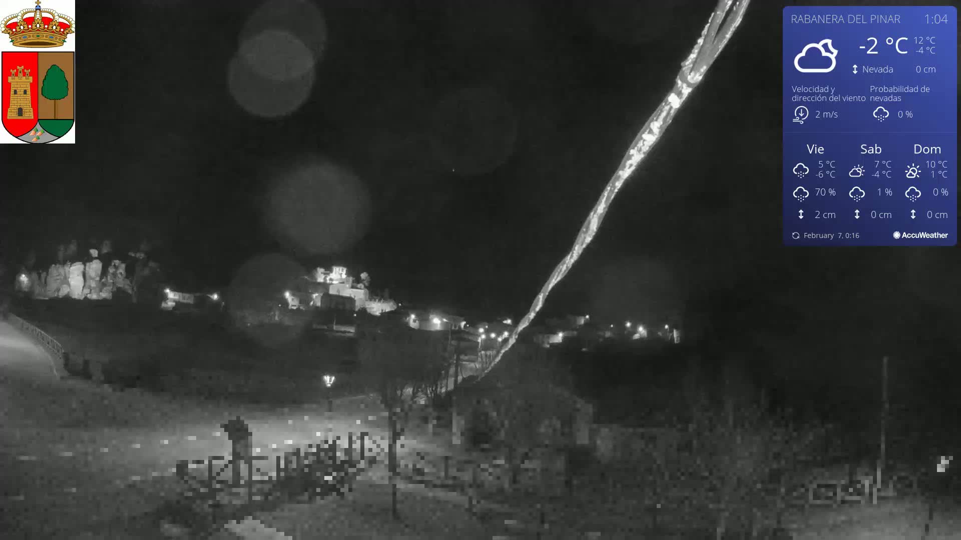 Rabanera del Pinar Village Live Cam - Burgos, Castile&Leon, Spain