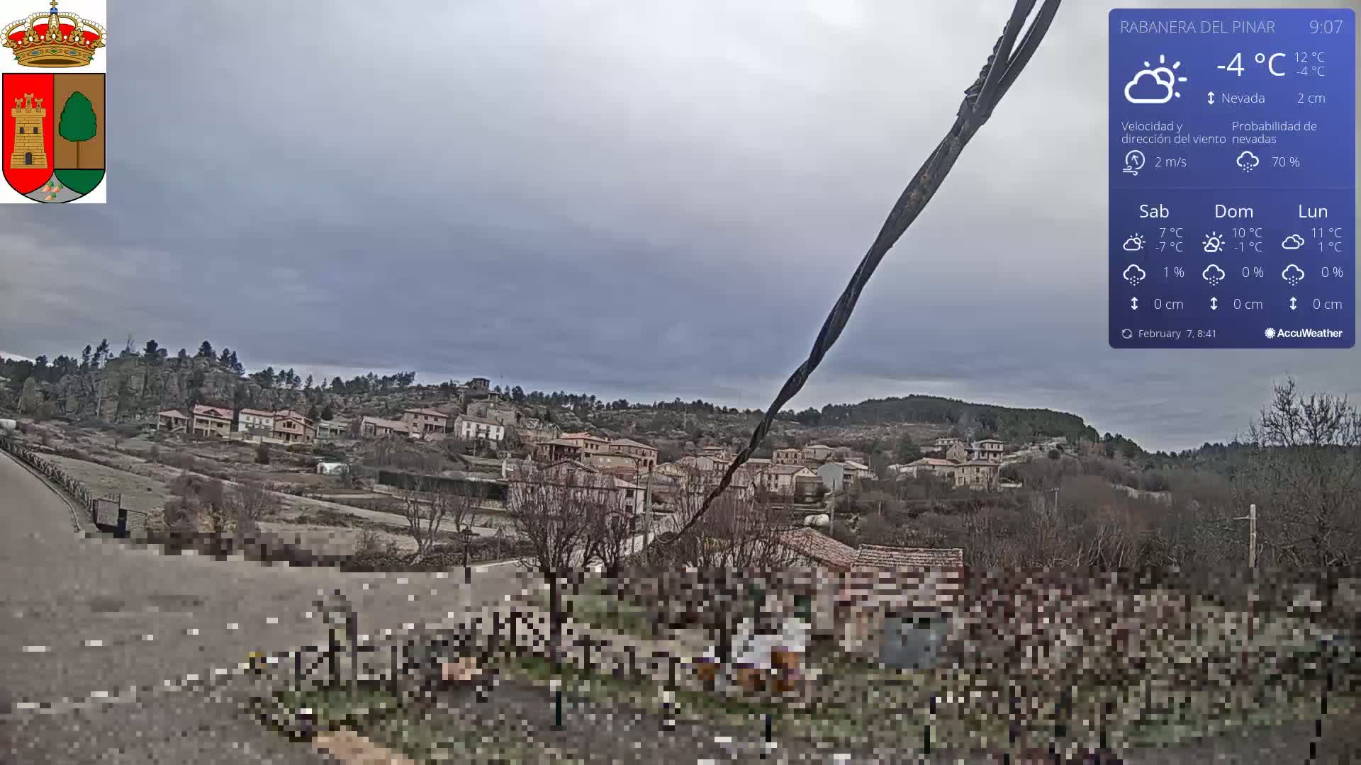 Rabanera del Pinar Village Live Cam - Burgos, Castile&Leon, Spain
