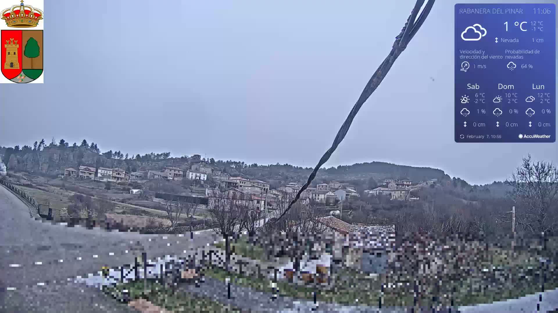 Rabanera del Pinar Village Live Cam - Burgos, Castile&Leon, Spain