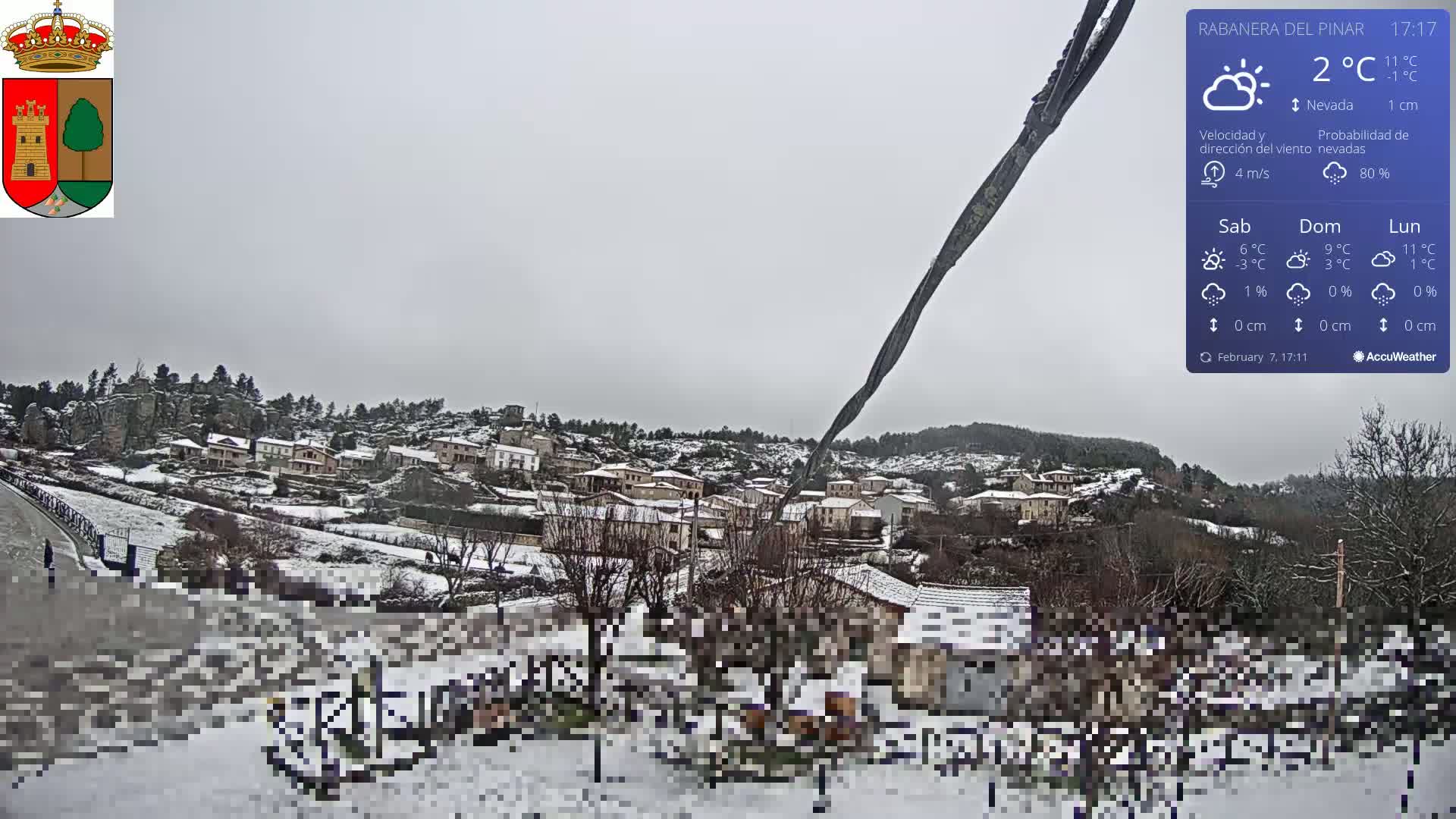 Rabanera del Pinar Village Live Cam - Burgos, Castile&Leon, Spain