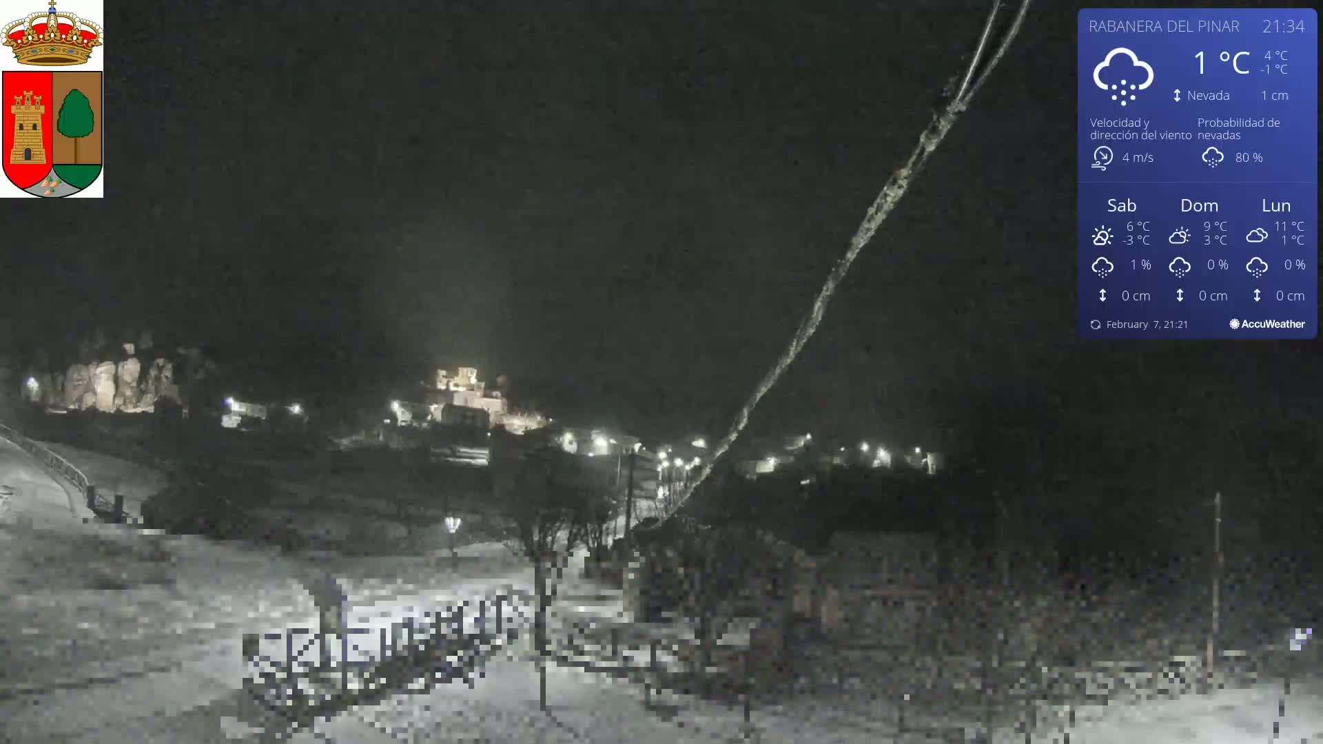 Rabanera del Pinar Village Live Cam - Burgos, Castile&Leon, Spain