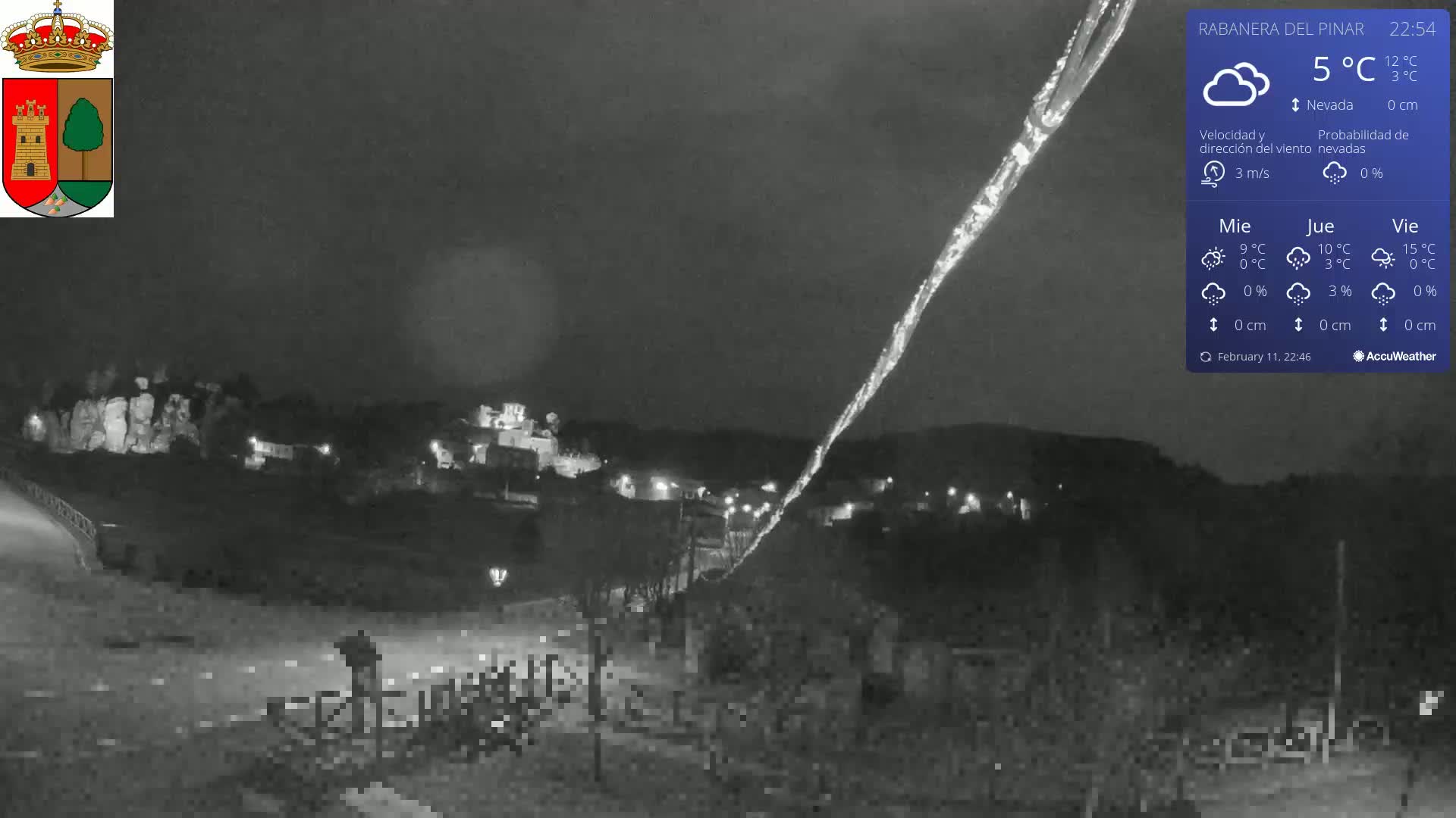Rabanera del Pinar Village Live Cam - Burgos, Castile&Leon, Spain