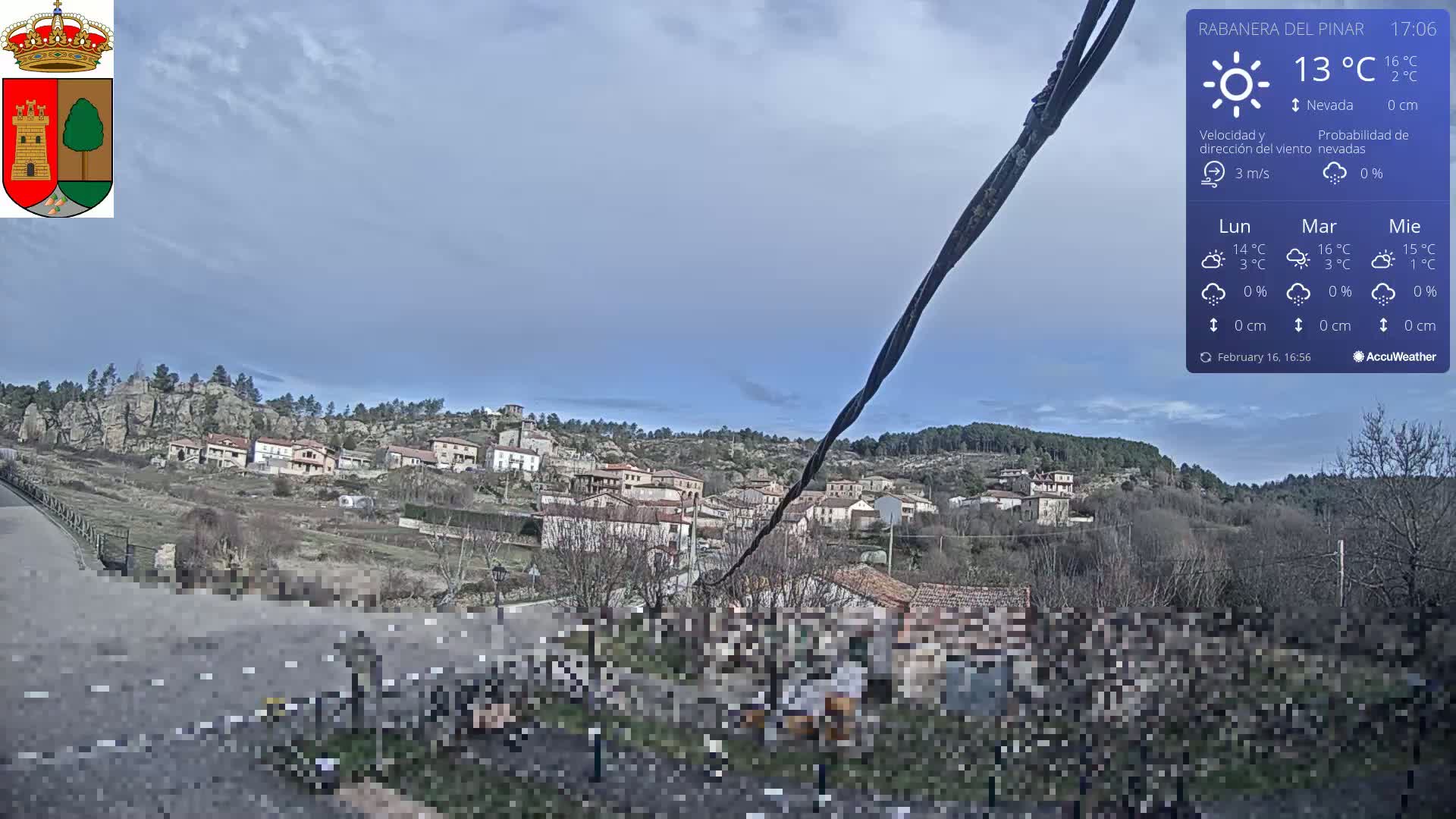 Rabanera del Pinar Village Live Cam - Burgos, Castile&Leon, Spain