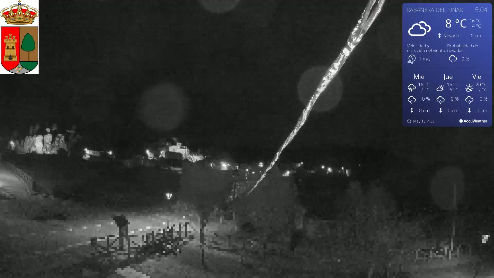 Rabanera del Pinar Village Live Cam - Burgos, Castile&Leon, Spain