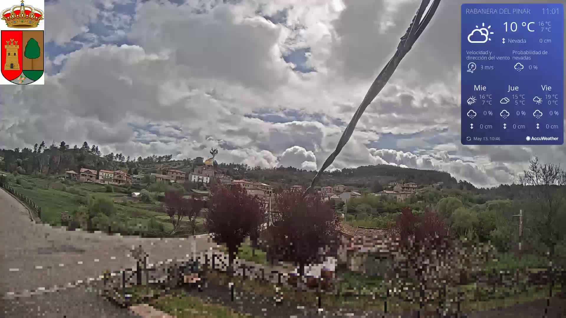 Rabanera del Pinar Village Live Cam - Burgos, Castile&Leon, Spain