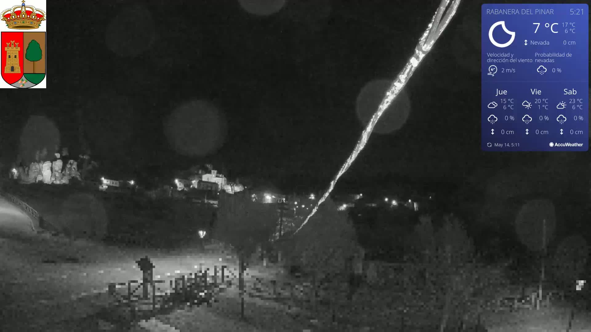 Rabanera del Pinar Village Live Cam - Burgos, Castile&Leon, Spain