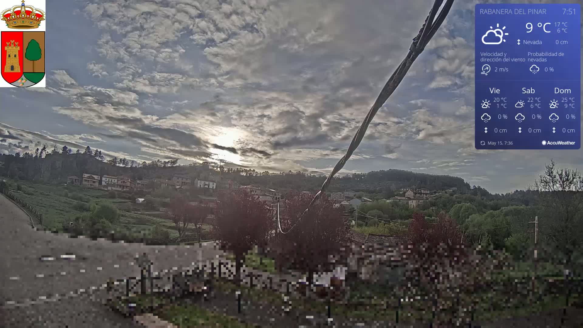 Rabanera del Pinar Village Live Cam - Burgos, Castile&Leon, Spain